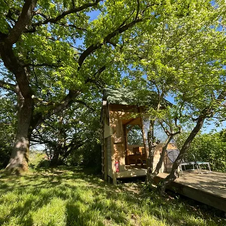 Bivouac Avec Echelle A L'ombre Des Chenes *